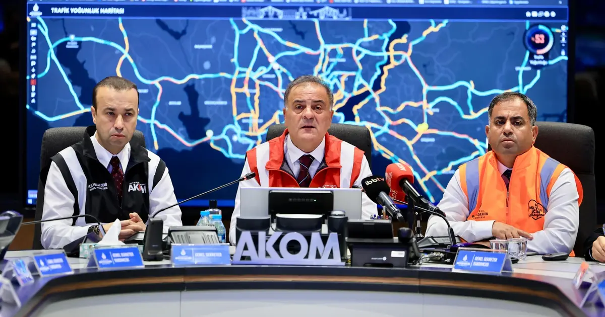 İstanbul'da ders ziliyle birlikte tüm kurumlar sahada