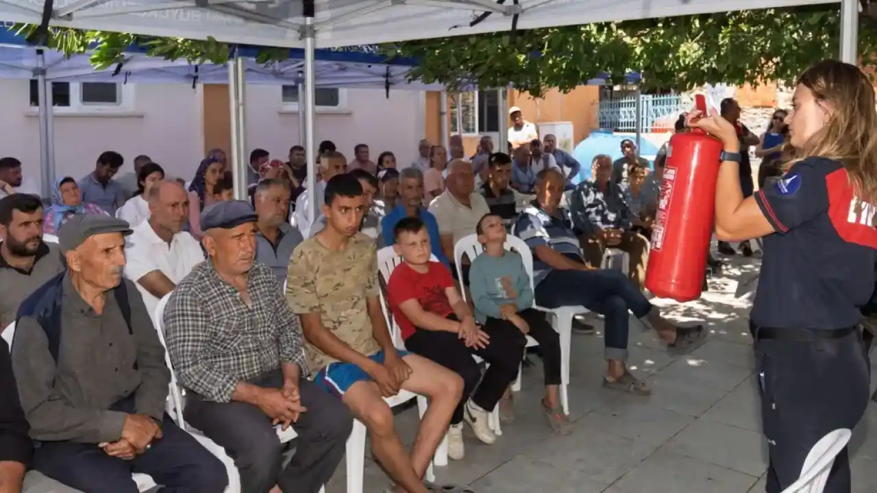 İzmir’de kırsal mahalleler yangına karşı güçleniyor