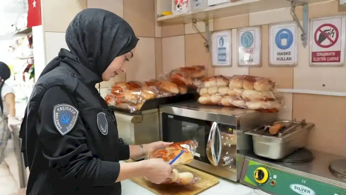 Keçiören’deki okul kantinleri tek tek denetleniyor