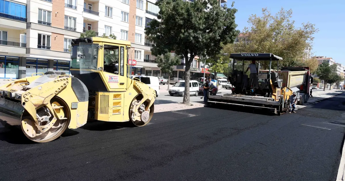 Konya Karatay’da ulaşım için bir etap daha yenileniyor