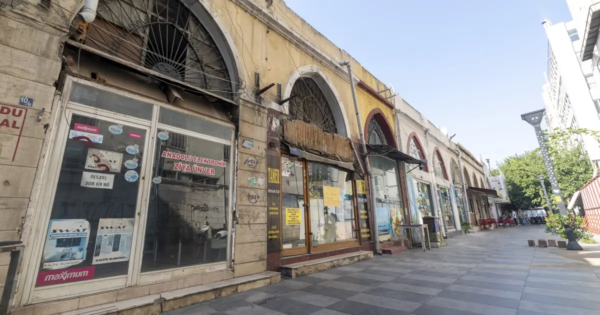 Mersin’de Kasaplar Çarşısı restorasyonla yeniden hayat buluyor