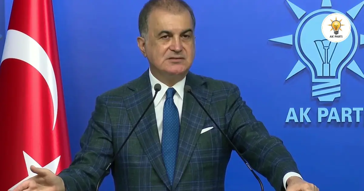 Ömer Çelik: Türkiye’nin gündeminde şu anda bir seçim yok