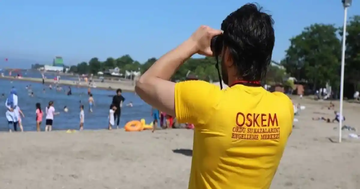 Ordu sahillerinde 97 kişi OSKEM ile hayata tutundu