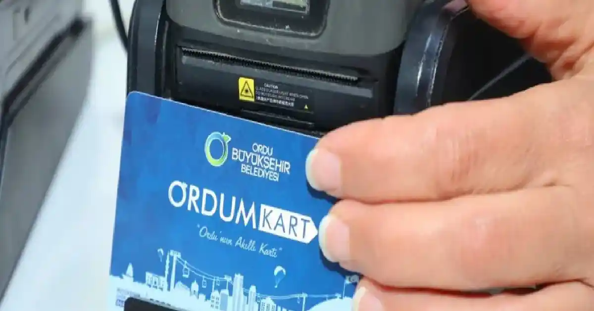 Ordu Üniversitesi’nde ORDUMKART kolaylığı