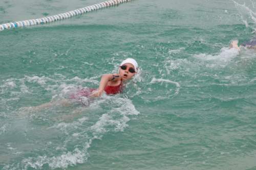 Osmangazili kardeşler triathle yarışında başarı elde etti