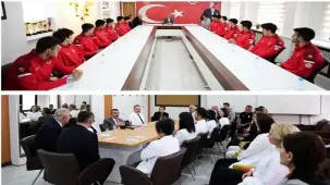 Ankara'daki dünya şampiyonu voleybolculara bakanlık desteği