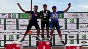 Büyükşehir’in pedalları Türkiye Şampiyonası’nda madalyaları topladı