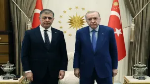 Cumhurbaşkanı Erdoğan Külliye'de Cemil Tugay'ı kabul etti