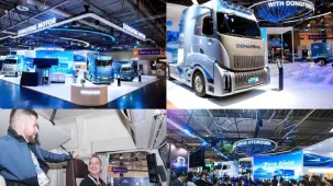 Dongfeng Hannover'de hidrojenli T1 platformunu tanıttı