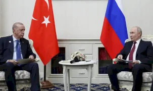Erdoğan ve Putin Bişkek’te bir araya geldi