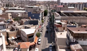 Gaziantep'te kentin ana caddelerine estetik dokunuş