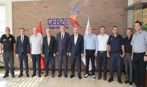 Gebze'de Başkan Büyükgöz'den Rektör Mantar’a 'hayırlı olsun' ziyareti