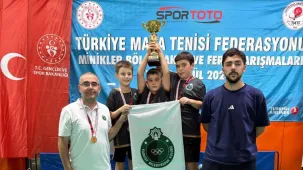 Karataylı minik raketler Muğla'da şampiyonluk kazandı