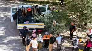 Kayseri Büyükşehir Belediyesi Kırlangıç Vadisi'nde temizlik başlattı