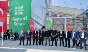 Kayseri Şeker’de 72. kampanya döneminin ilk ateşi yenildi
