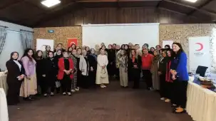Kızılay Kadın Erzurum yönetimi istişare toplantısı düzenledi