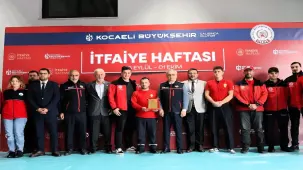 Kocaeli itfaiyesine yeni müfrezeler ve araç desteği