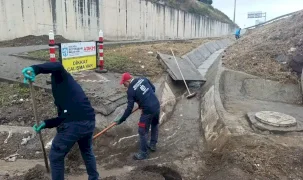 Kocaeli’de yağışa karşı hızlı ve yoğun mesai