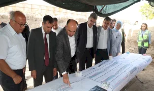 Konya’da Larende Kapısı kazı çalışmaları incelendi