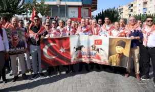 Manisa Salihli'de yaşayan Selendililerden keşkek ve ciritli buluşma