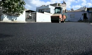 Manisa Salihli’de Çiçek Caddesi yenileniyor