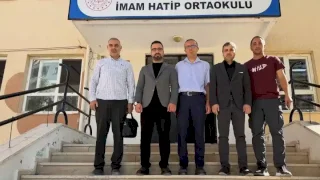 Mardin Önder Derneği Başkanı Enes Güneş, İmam Hatip Okullarını İnceledi