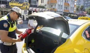 Mersin’de ticari taksilere sıkı denetim