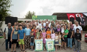 Mersin’de üreticiye tarımsal destek