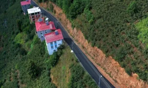 Ordu Mesudiye’de yol çalışmaları tamamlandı