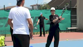 Sakarya’da sonbahar spor okulunda tenis kursları başladı