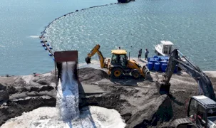 Samsun Atakum’da Deniz Tabanı Temizliği Kıyıları Güçlendiriyor