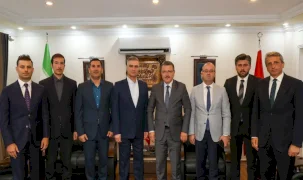 Trabzon’da Başkan Genç’ten İran ve Rusya başkonsoloslarına ziyaret