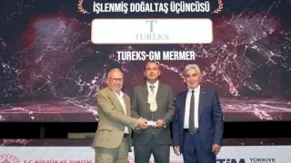 Tureks, doğal taş ihracatında dört ödülü birden kazandı