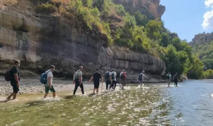 Zore Kanyonu’nda nefes kesen yürüyüş