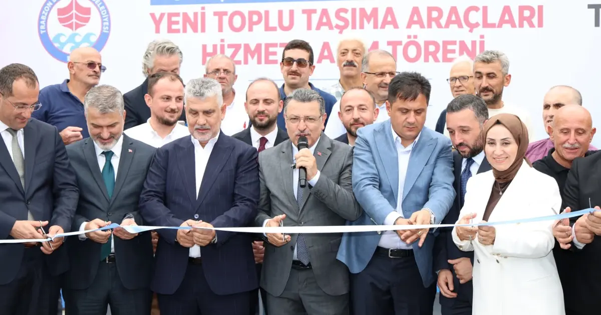 Trabzon’da ulaşım filosu güçleniyor