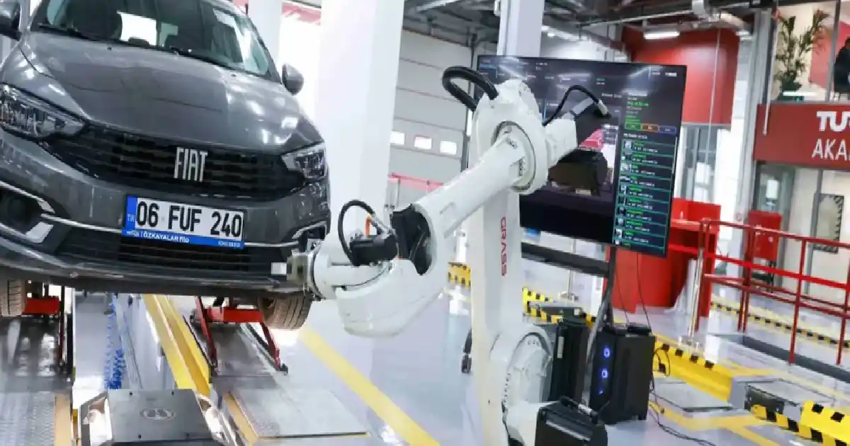 TURKA'dan araç muayenesinde yapay zekâ ve robotik hamle
