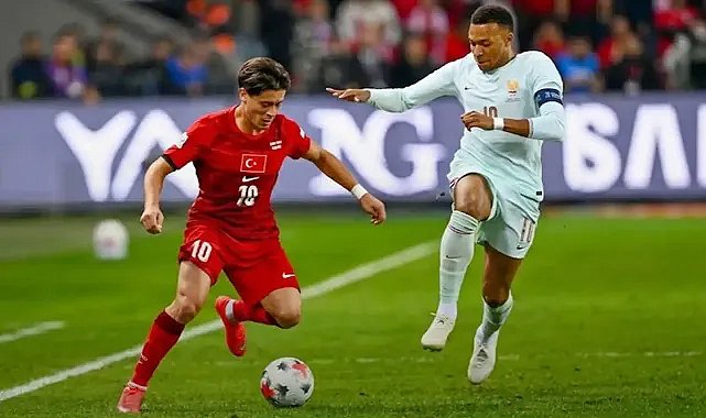 Türkiye 0-1 Fransa (Maç Sonucu) 'Bizim Çocuklar' Fransa'ya diş geçiremedi!