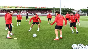 A Milli Takım, Riva çalışması sonrası Belçika'ya uçtu