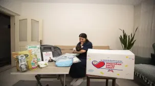 Mersin’de Hoş Geldin Bebek projesiyle ailelere destek