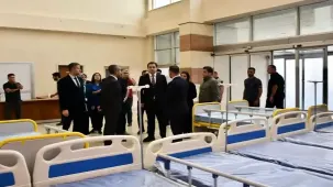 Sason'da yatağa bağımlılara yatak desteği